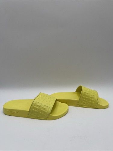 【GIVENCHY】SANDALS Givenchy 4G Slide Sandal Yellow Size 35 | eBay