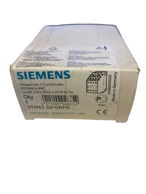 Siemens Digital Industry Auxiliary Contactor 3TH4262-0AP0