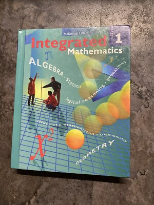 INTEGRATED MATHEMATICS 1: ASSESSMENT BOOK *Excellent Condition*