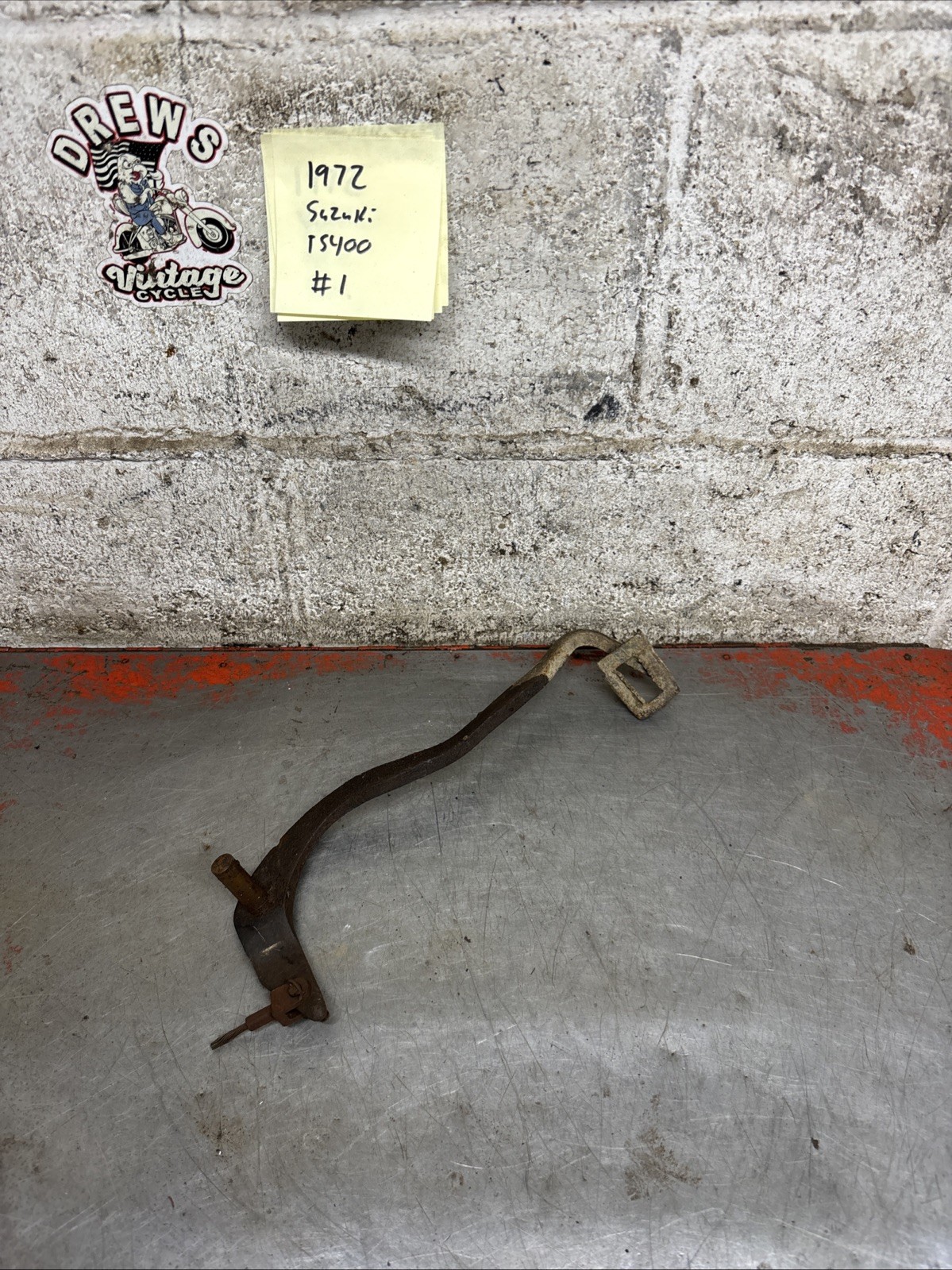 1972 Suzuki Ts400 Ts 400 Brake Pedal