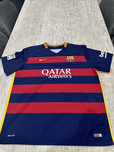 Qatar Airways Nike Dri Fit 2xl Nike Soccer Jersey | eBay