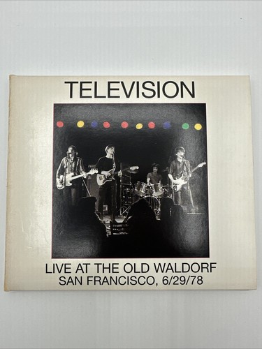 TELEVISION Live at the Waldorf LP レコード Television – Live At The Old Waldorf - San Francisco, 6/29