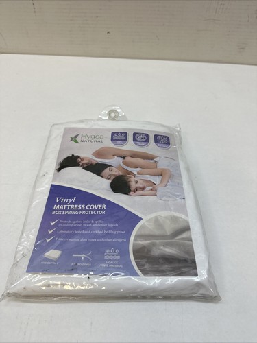 Hygea Natural Waterproof Mattress Cover, Zippered Mattress cover Twin