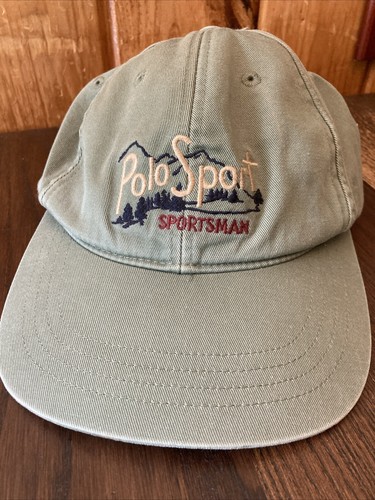 Vintage Polo Ralph Lauren Sportsman Olive Green 100% Cotton