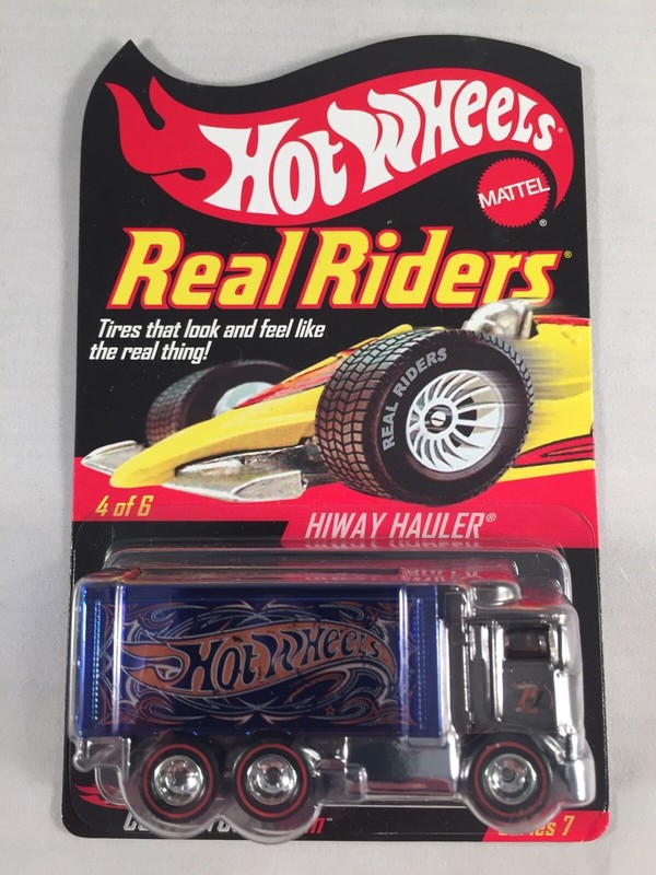 ミニカー Hot Wheels Hiway Hauler Real Riders ミニカー Hot Wheels Hiway Hauler Real Riders Hot Wheels 1/64 RLC