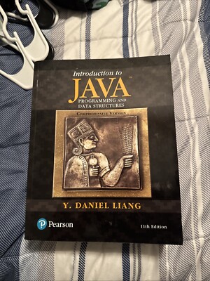 Introduction to Java Programming and Data Structures, Comprehensive Version by Y