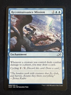 1x Reconnaissance Mission (065) Ikoria: Lair of Behemoths NM MTG Magic x1 MKE