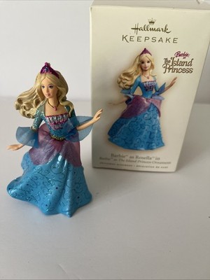 2007 Hallmark Keepsake Ornament Barbie As Rosella The Island Princess Christmas