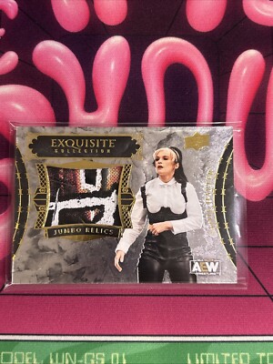 AEW 2024 Upper Deck Black Diamond Exquisite Collection Relics /75 Jamie Hayter￼