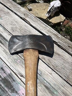 Vintage Double Sided Axe Marked 4 2 On Head Total Weight 5 Lb 12 Oz Beveled 