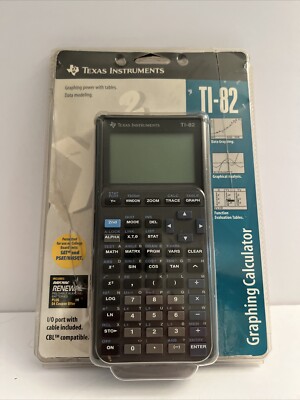 Texas Instruments TI-82 Graphing Calculator Instruction Manual NOS Unopened NIB