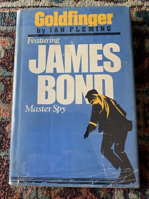 GOLDFINGER by Ian Fleming [Hardcover with Dust Jacket] 1959 Book Club Edition