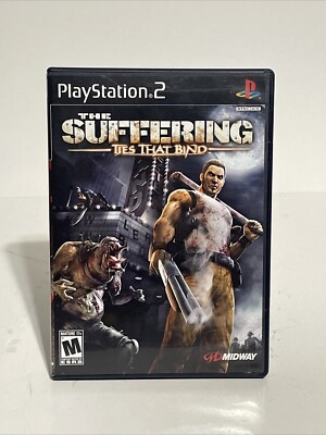The Suffering (Sony PlayStation 2, 2004) PS2 Game and Case. No Manual. Good!