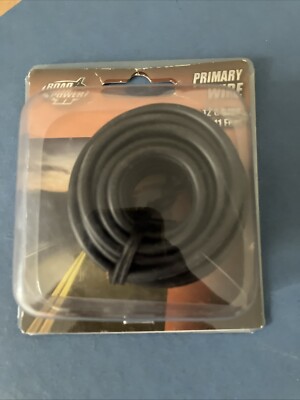 Coleman Cable 11 ft. Stranded 12 Ga. Primary Wire Black (Pack of 10)
