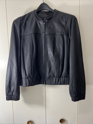 a.n.a. A New Approach Genuine Leather Jacket Women's Size X