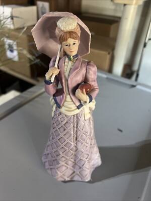 Rare Home Interior  Miss Violet  Figurine Porcelain