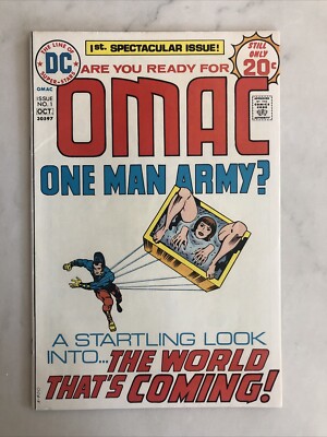 OMAC #1 - Jack Kirby - DC Comics - 1974