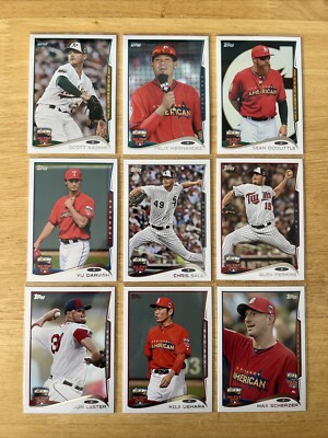 2014 Topps Baseball Update 25 Cards All Star Lot