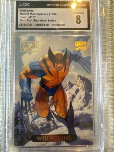 1994 Fleer Ultra Marvel Masterpieces #137 Wolverine Gold 1994 Fleer Ultra Marvel Masterpieces #137 Wolverine Gold