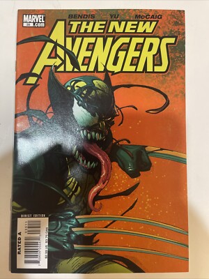 NEW AVENGERS #35 KEY 1st app VENOMIZED WOLVERINE VENOM NM/VF Marvel 2007