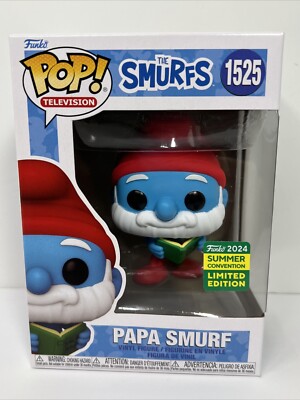 Funko Pop! Papa Smurf #1525 2024 SDCC Summer Shared Convention Exclusive NIB