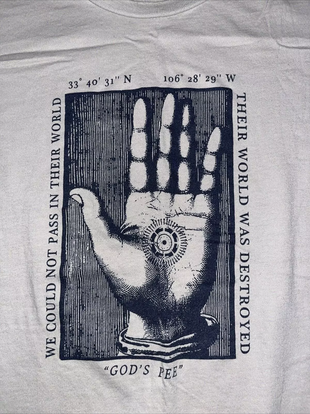 Godspeed You Black Emperor Band GOD'S PEE T Shirt Size S-5XL