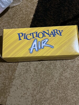 Pictionary Air Family Drawing Game with Light Pen and Clue Cards for Game Night