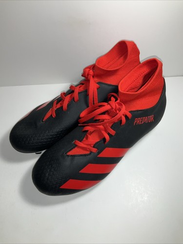 adidas Predator サッカーシューズ レッド Mens Size 11.5 Black Red Adidas Predator 20.4 S FxG Soccer