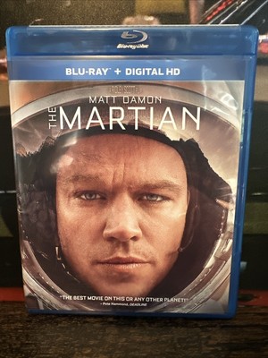 Ridley Scott's The Martian (Blu-ray, 2015) Matt Damon, Jessica Chastain