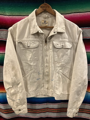 50s 60s storebrand denim zip linerjacket メンズ