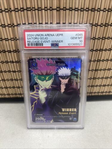 Union Arena TCG Jujutsu Kaisen Satoru Gojo #045 Winner Promo