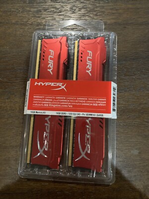 New Kingston HyperX HX313C9FRK2/16 (8Gx2)