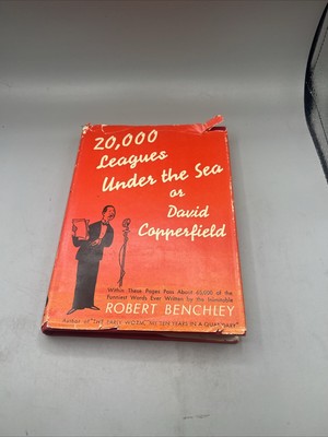 20,000 Leagues Under The Sea Or David Copperfield - Benchley HC/DJ vintage 1928