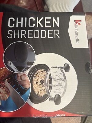 Chicken Breast Shredder Tool, Twist with Brush and Fork, Visible Meat Machine