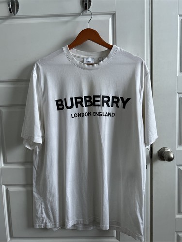 Burberry London England Logo T-Shirt Mens Size XL | eBay