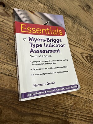 Essentials of Psychological Assessment Ser.: Essentials of Myers-Briggs Type...