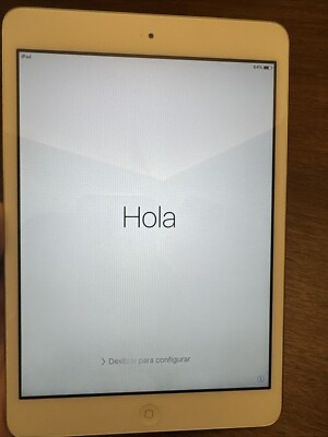 Apple iPad Mini 1st Gen 16GB Storage Wi-Fi Silver A1432, Excellent Condition