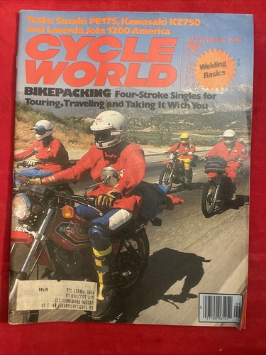 Cycle World Magazine September 1978 SuzuKi Kawasaki Laverda