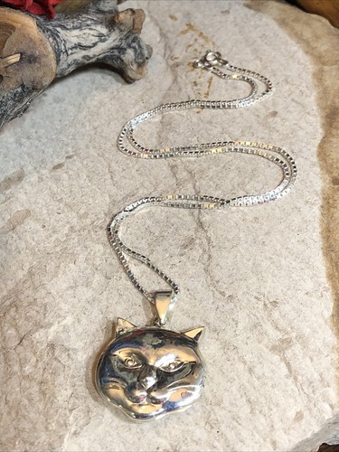 その他 SooyaStudio Cat Ban Pendant 925 Silver Japanese Shisa Dog/mask/925 Sterling Silver Pendant/copper