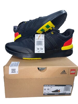 ADIDAS RACER TR21 X LEGO® SHOES HQ8871 black/yellow/red Size 12