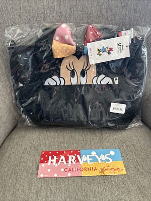 Disney Harveys Minnie Lots of Dots Mini Streamline Tote Crossbody Purse NWT