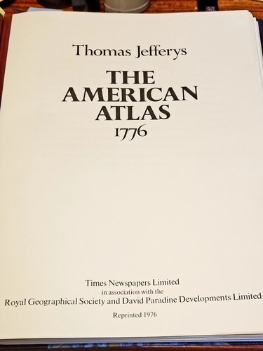 The AMERICAN ATLAS 1776