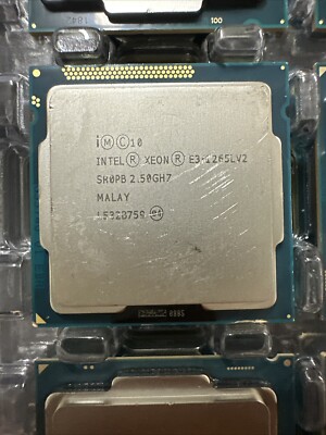 Intel Xeon E3-1265L V2 LGA1155 CPU Processer Quad-Core 2.5GHz 8M Grade C