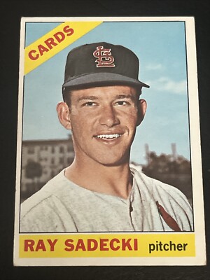 1966 Topps #26 Ray Sadecki St. Louis Cardinals