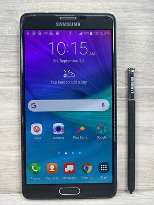 Samsung Galaxy Note 4 (SM-N910V) 32GB (Verizon) - Minor Image Burn - Clean IMEI