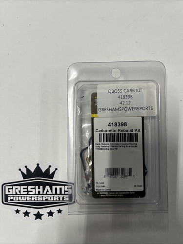 Quadboss Carb Rebuild Kit 418398 Yamaha Big Bear 350 | eBay Quadboss Carb Rebuild Kit 418398 Yamaha Big Bear 350 | eBay