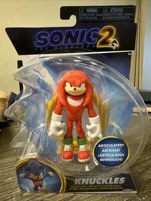 Sonic the Hedgehog 2 Movie Knuckles Action Figure 4'' Jakks