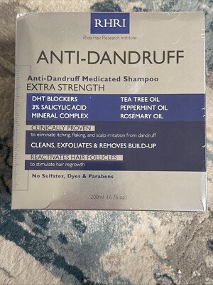 Ketozonacole Shampoo RHRI ( EXTRA STRENGTH ) Anti Dandruff Medicated Exp 11/25