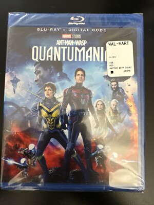 Ant-Man And The Wasp: Quantumania (Blu-ray/Dvd,2023) Paul Rudd, Bilingual 