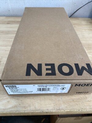 BRAND NEW MOEN Wynford 1-Handle High-Arc Bathroom Faucet Brushed Nickel Bin176